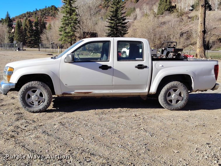 image for item IH9466 2007 GMC Canyon Crew Cab pickup truck