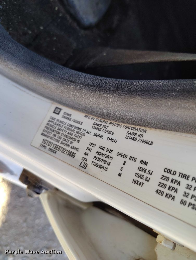 image for item IH9466 2007 GMC Canyon Crew Cab pickup truck