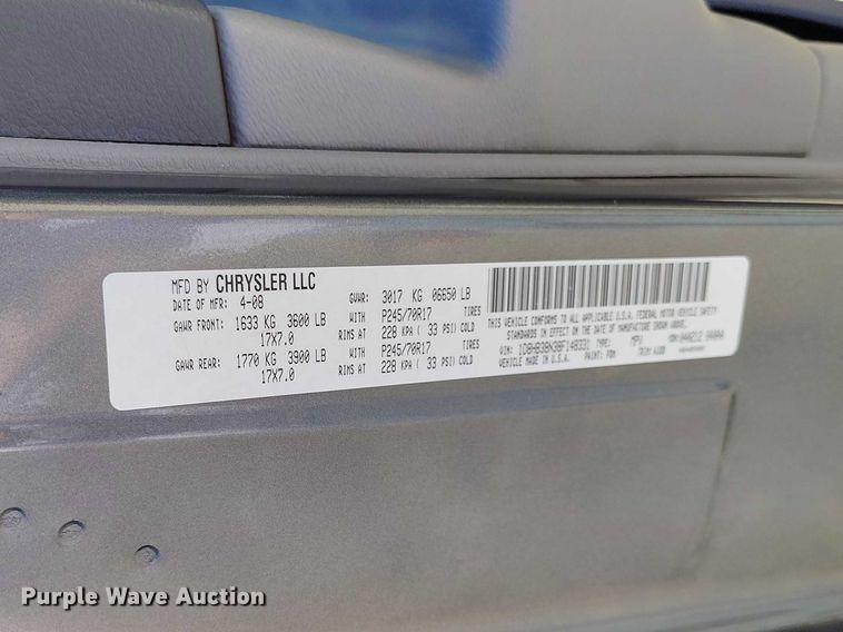 image for item IH9472 2008 Dodge Durango SUV