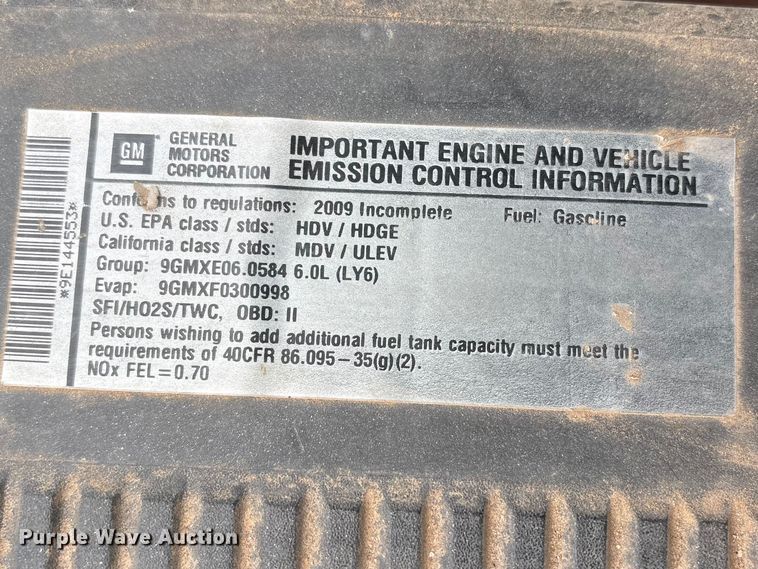 image for item NK9065 2009 Chevrolet Silverado 2500HD Ext. Cab animal control pickup truck