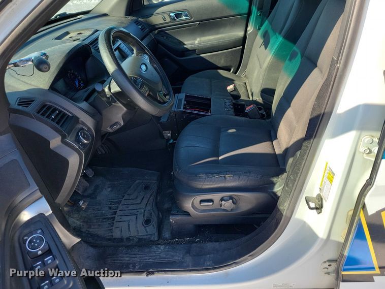 image for item NK9802 2017 Ford Explorer Police Interceptor  SUV