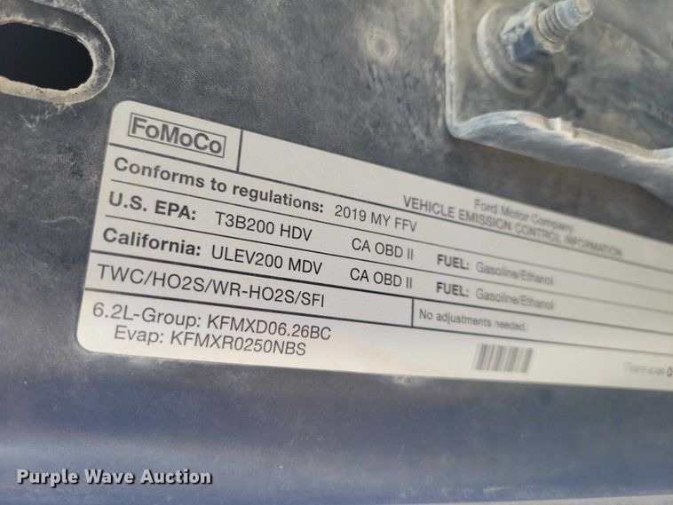 image for item NK9926 2019 Ford F250 Super Duty Ext. Cab pickup truck