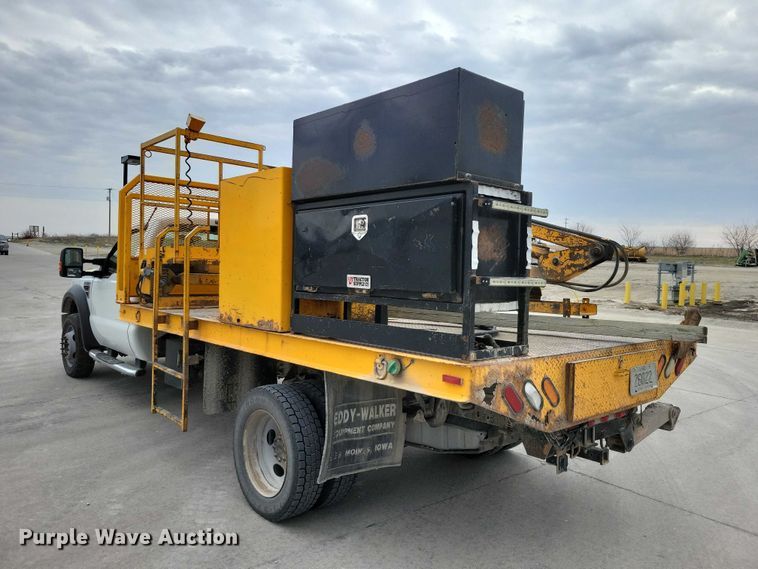 image for item NK9929 2008 Ford F450 Super Duty traffic sign truck