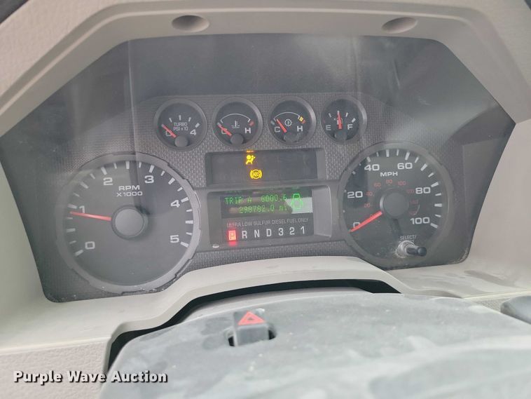 image for item NK9929 2008 Ford F450 Super Duty traffic sign truck