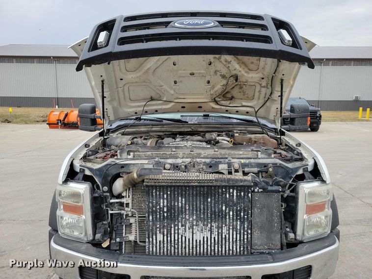 image for item NK9929 2008 Ford F450 Super Duty traffic sign truck