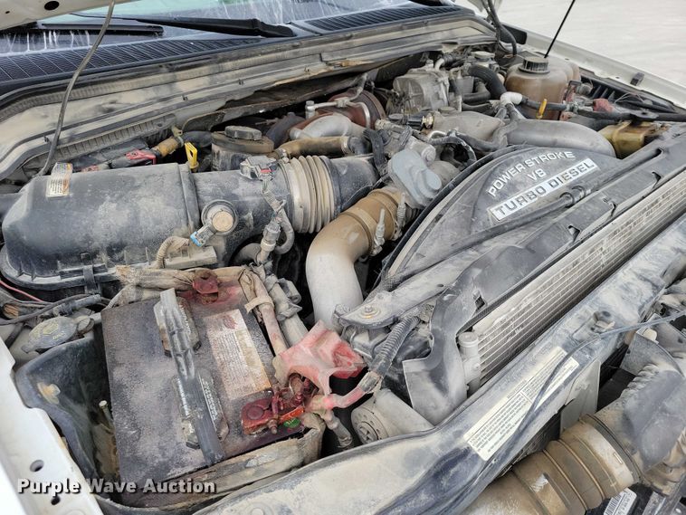 image for item NK9929 2008 Ford F450 Super Duty traffic sign truck