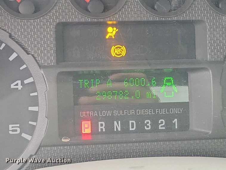 image for item NK9929 2008 Ford F450 Super Duty traffic sign truck