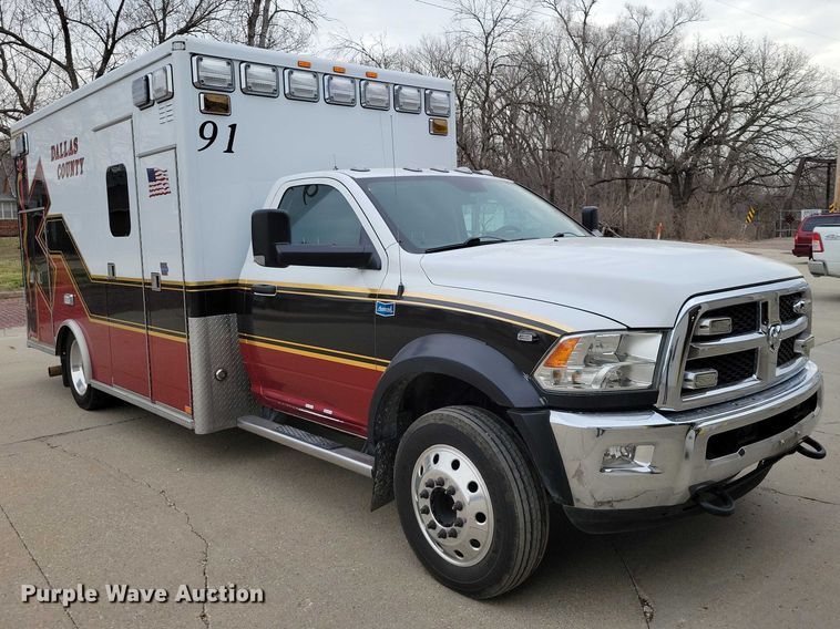 image for item NK9930 2017 RAM 4500 ambulance