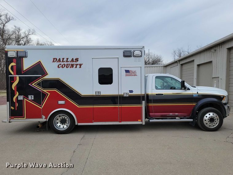 image for item NK9930 2017 RAM 4500 ambulance
