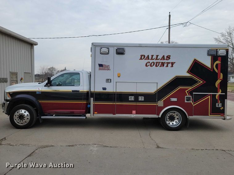 image for item NK9930 2017 RAM 4500 ambulance
