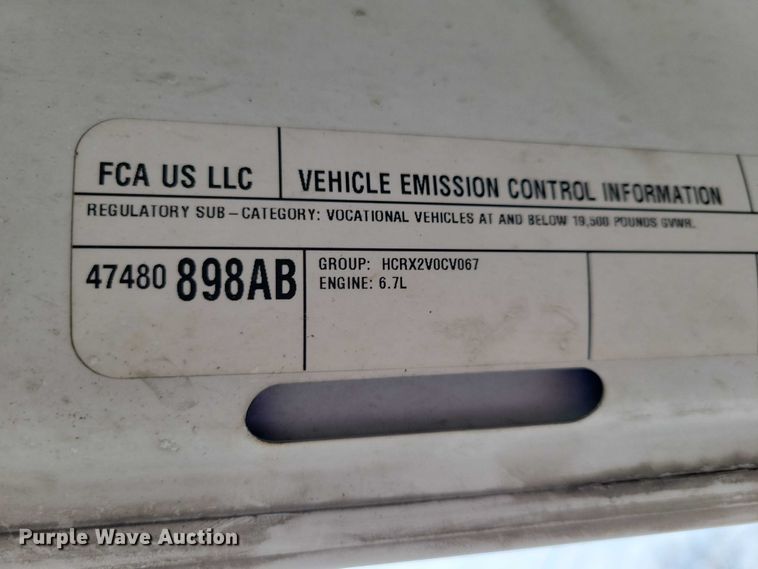 image for item NK9930 2017 RAM 4500 ambulance