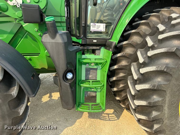 image for item DQ7757 2020 John Deere 6155M MFWD tractor