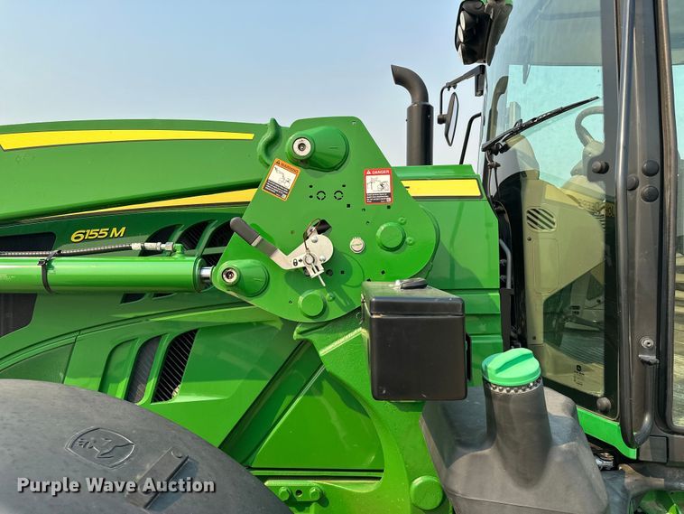 image for item DQ7757 2020 John Deere 6155M MFWD tractor