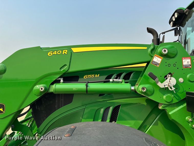 image for item DQ7757 2020 John Deere 6155M MFWD tractor