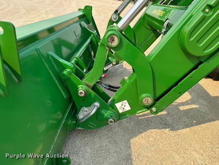 image for item DQ7757 2020 John Deere 6155M MFWD tractor