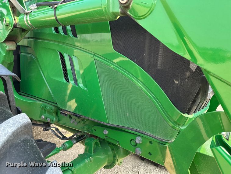 image for item DQ7757 2020 John Deere 6155M MFWD tractor