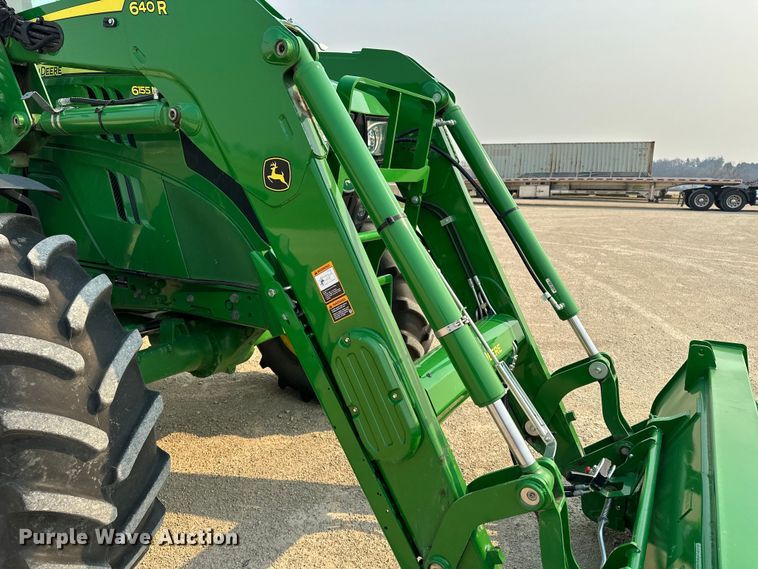 image for item DQ7757 2020 John Deere 6155M MFWD tractor