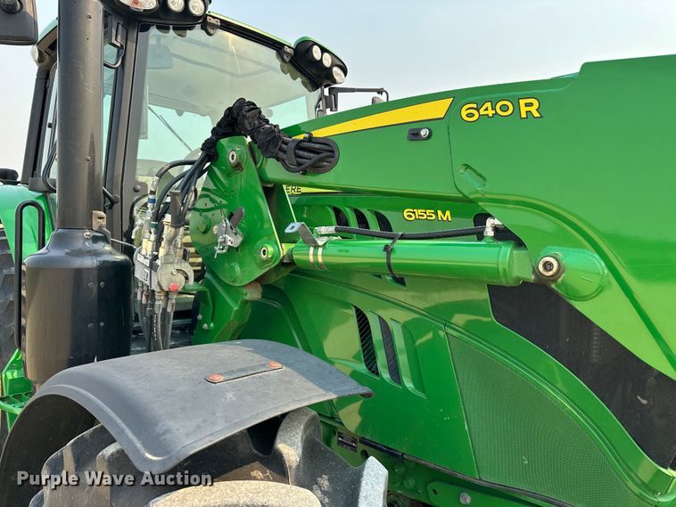 image for item DQ7757 2020 John Deere 6155M MFWD tractor