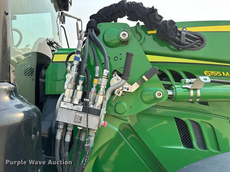 image for item DQ7757 2020 John Deere 6155M MFWD tractor
