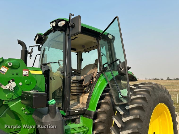 image for item DQ7757 2020 John Deere 6155M MFWD tractor