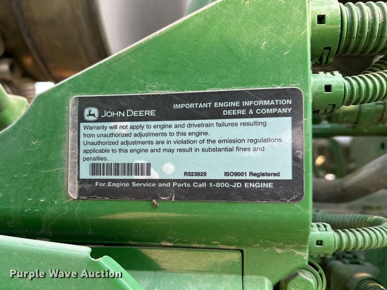 image for item DQ7757 2020 John Deere 6155M MFWD tractor