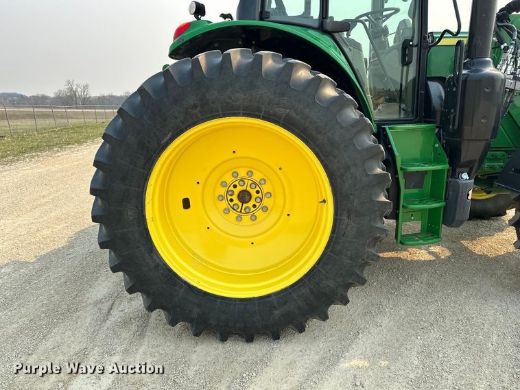 image for item DQ7757 2020 John Deere 6155M MFWD tractor
