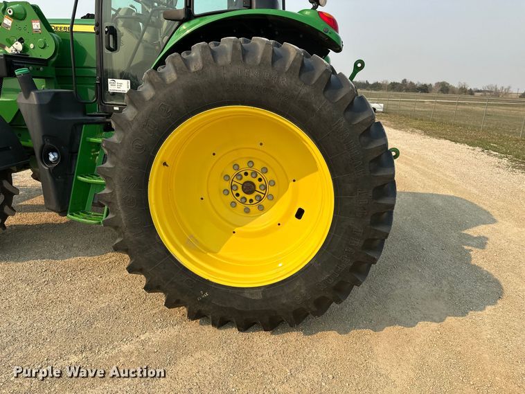 image for item DQ7757 2020 John Deere 6155M MFWD tractor