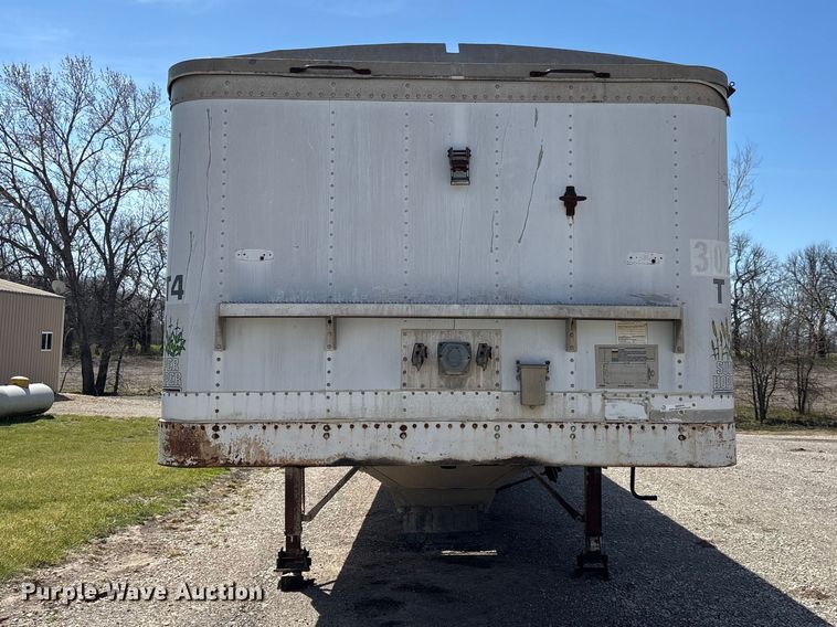 image for item DZ3970 1984 Timpte Super Hopper grain trailer