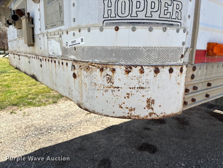 image for item DZ3970 1984 Timpte Super Hopper grain trailer