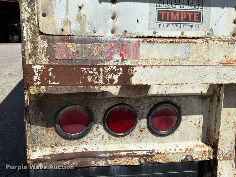 image for item DZ3970 1984 Timpte Super Hopper grain trailer