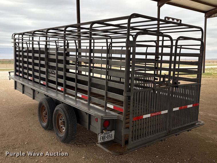image for item DZ5353 2009 Parker livestock trailer