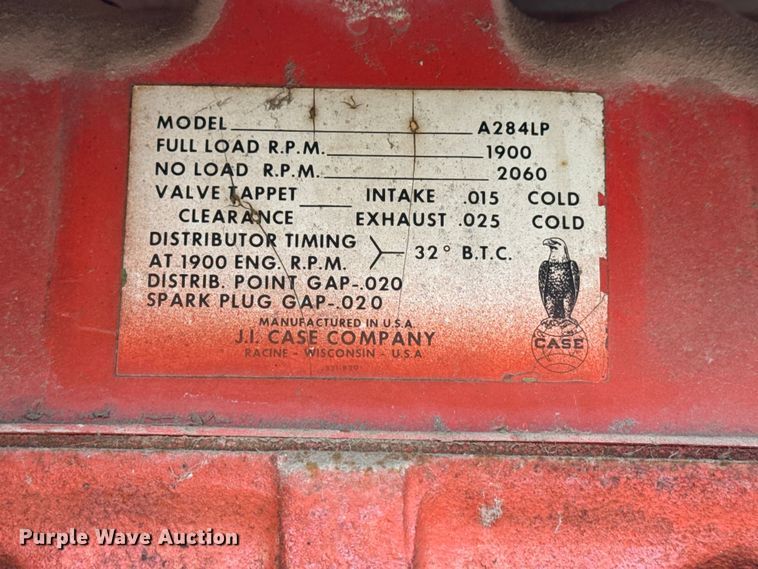 image for item DZ5373 Case tractor