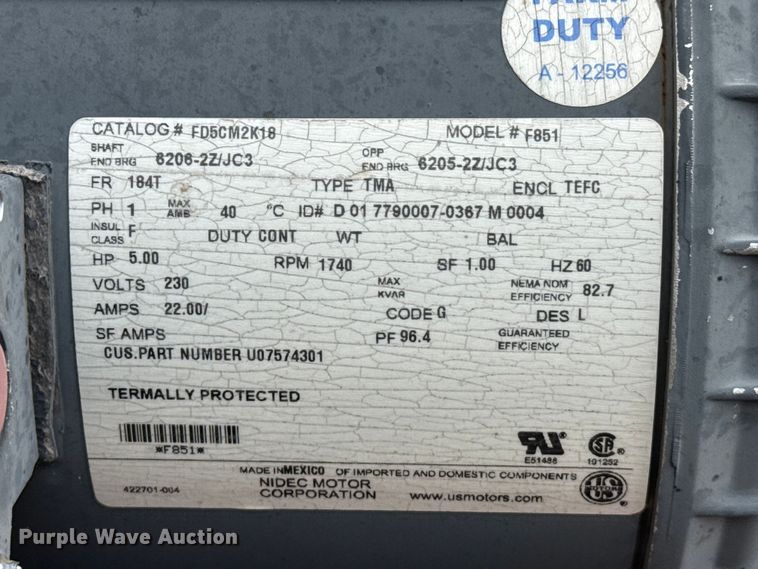 image for item DZ5375 Drive over pit augers