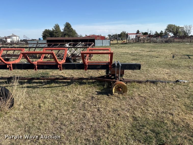 image for item DZ5427 Round bale trailer