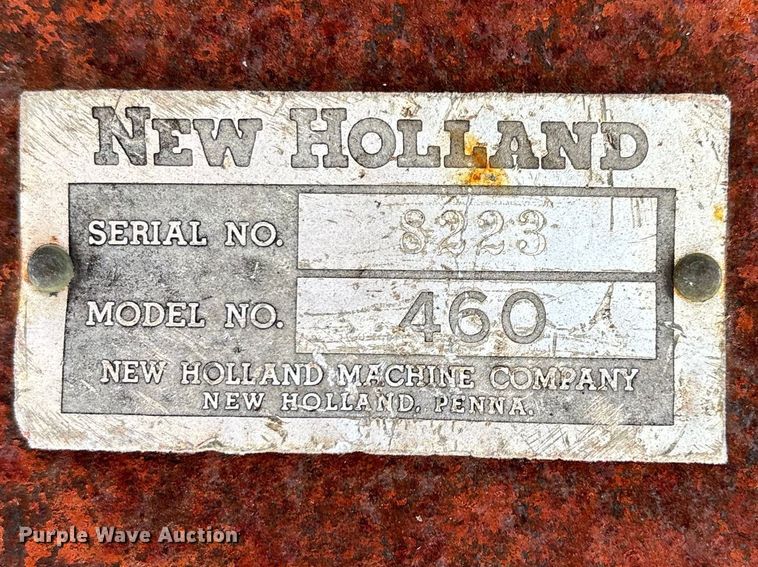 image for item EA4570 New Holland 460 swather / windrower