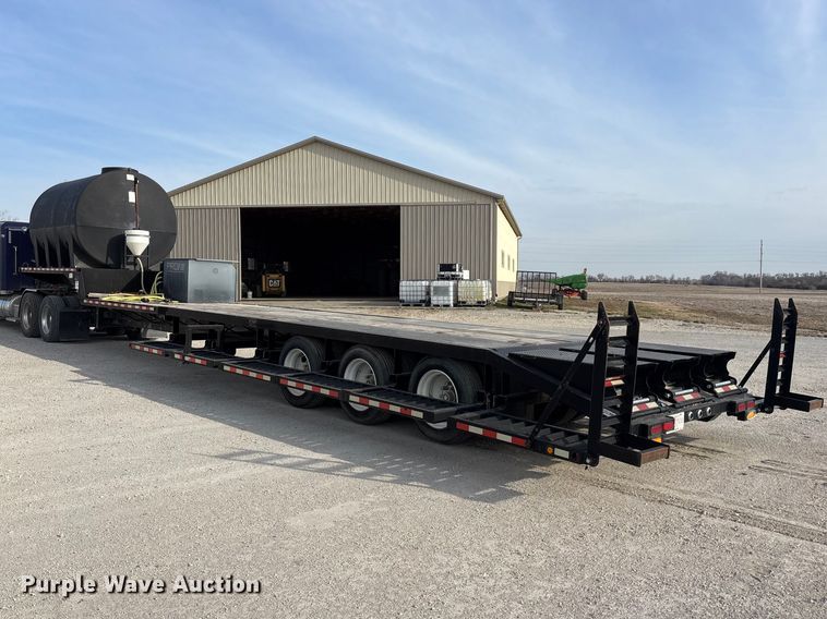 image for item EA4579 2013 B-B drop deck equipment trailer