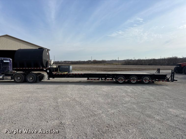 image for item EA4579 2013 B-B drop deck equipment trailer