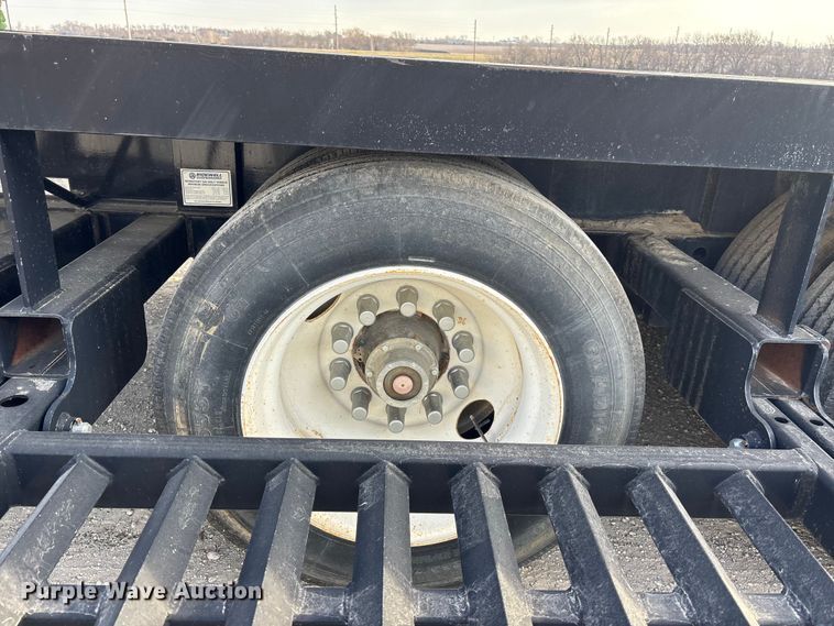 image for item EA4579 2013 B-B drop deck equipment trailer