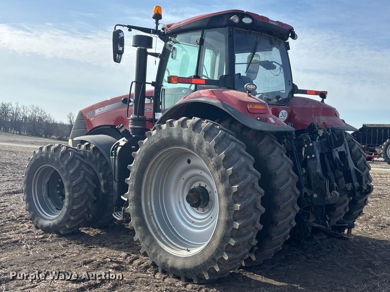 image for item EA4583 2019 Case 380 CVT Magnum MFWD tractor