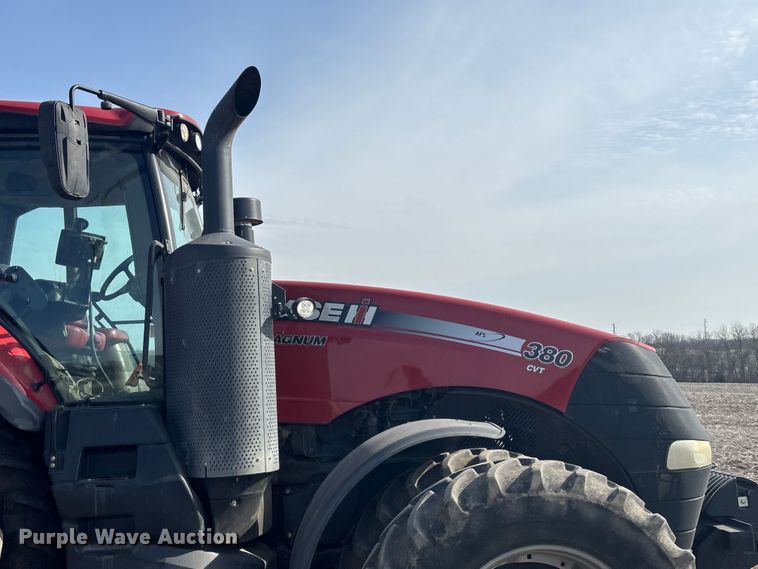 image for item EA4583 2019 Case 380 CVT Magnum MFWD tractor