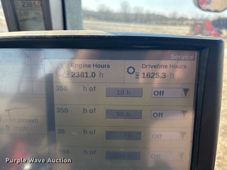 image for item EA4583 2019 Case 380 CVT Magnum MFWD tractor