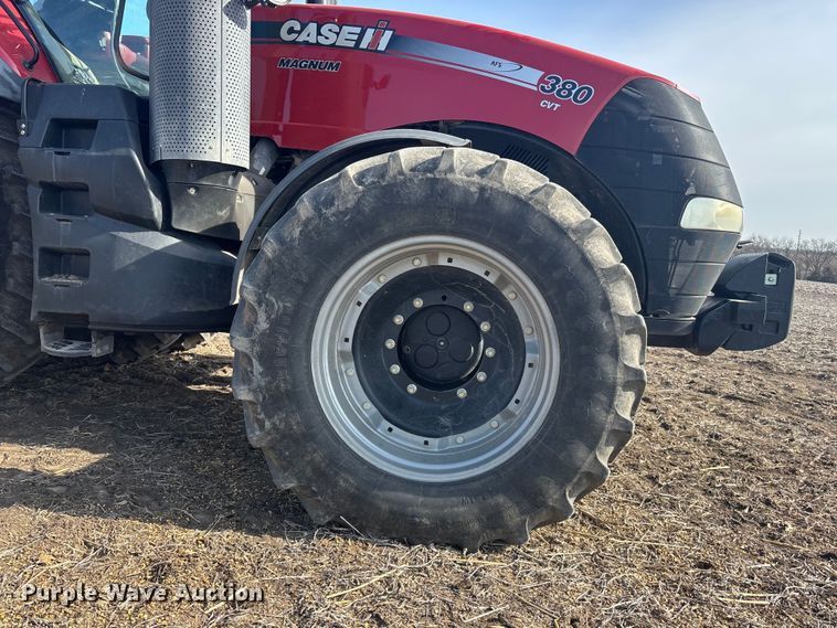 image for item EA4583 2019 Case 380 CVT Magnum MFWD tractor
