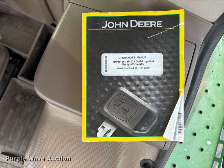 image for item EA4585 2013 John Deere R4038 sprayer