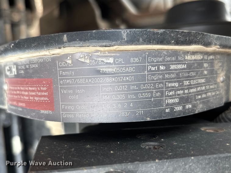 image for item EA4600 2004 Case IH Magnum MX285 MFWD tractor