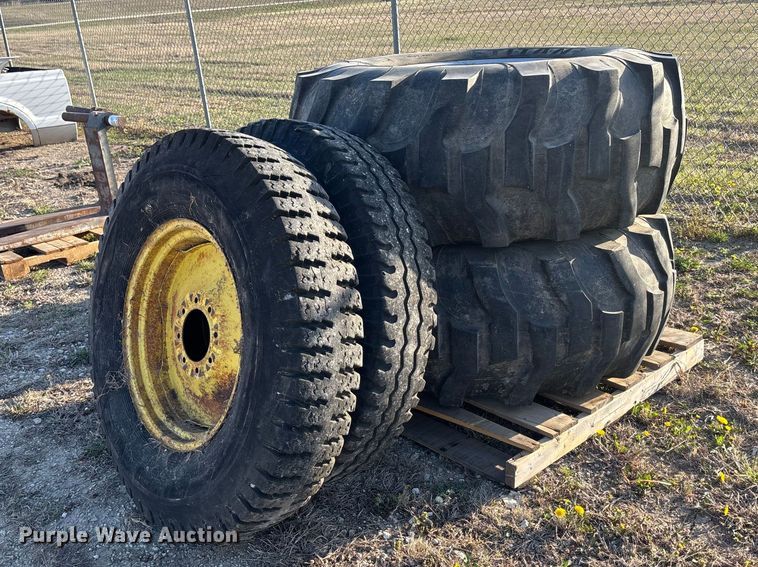 image for item EA4654 (4) tires and wheels