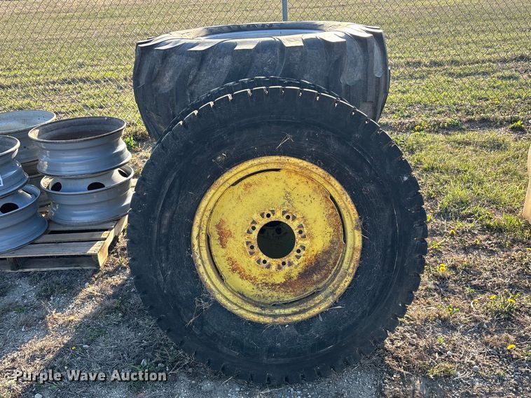 image for item EA4654 (4) tires and wheels