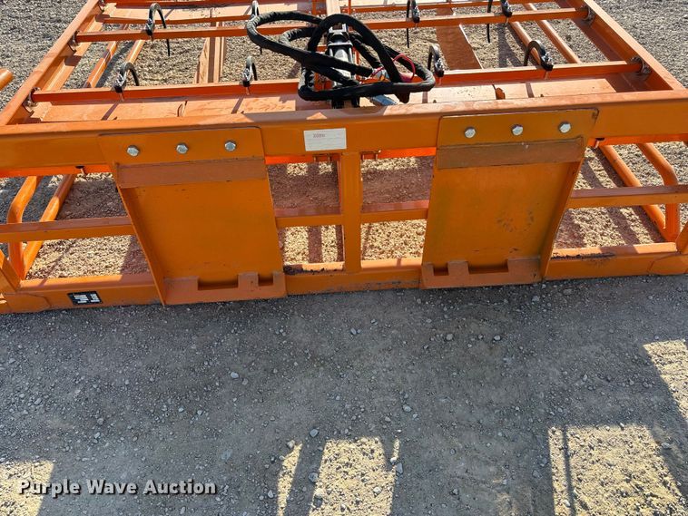 image for item EA4664 Land Honor Hag-12-23Q skid steer bale accumulator grapple