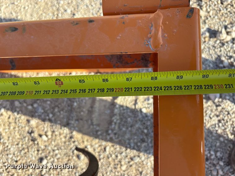 image for item EA4664 Land Honor Hag-12-23Q skid steer bale accumulator grapple