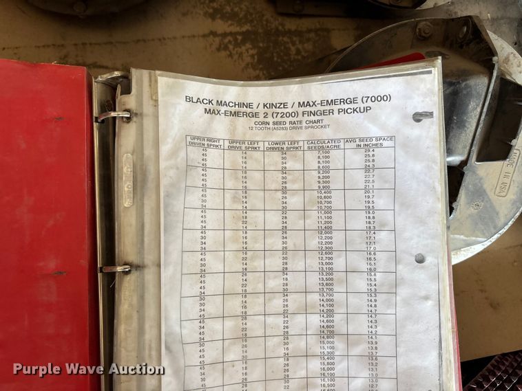 image for item EA4700 AGGO 12R30 Black Machine no-till planter