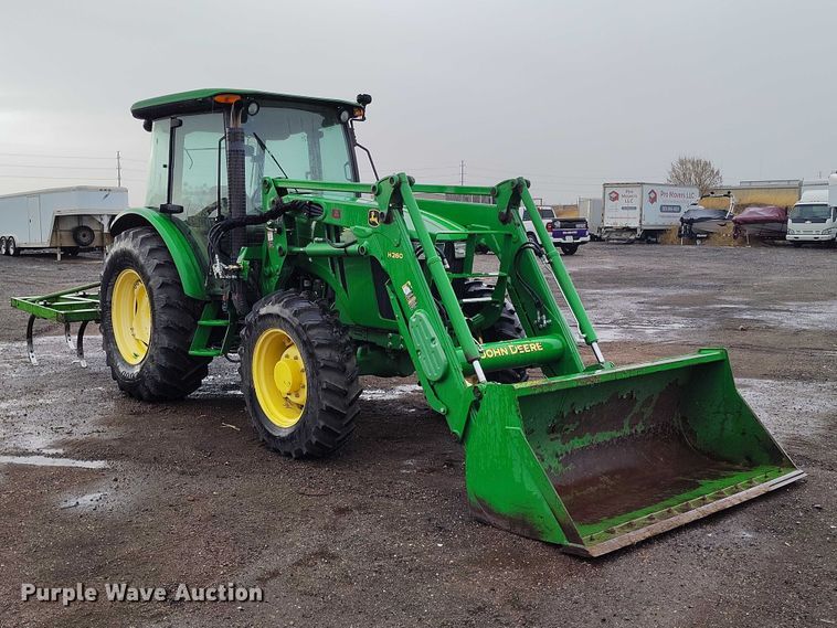 image for item ED0011 2013 John Deere 5085M MFWD tractor
